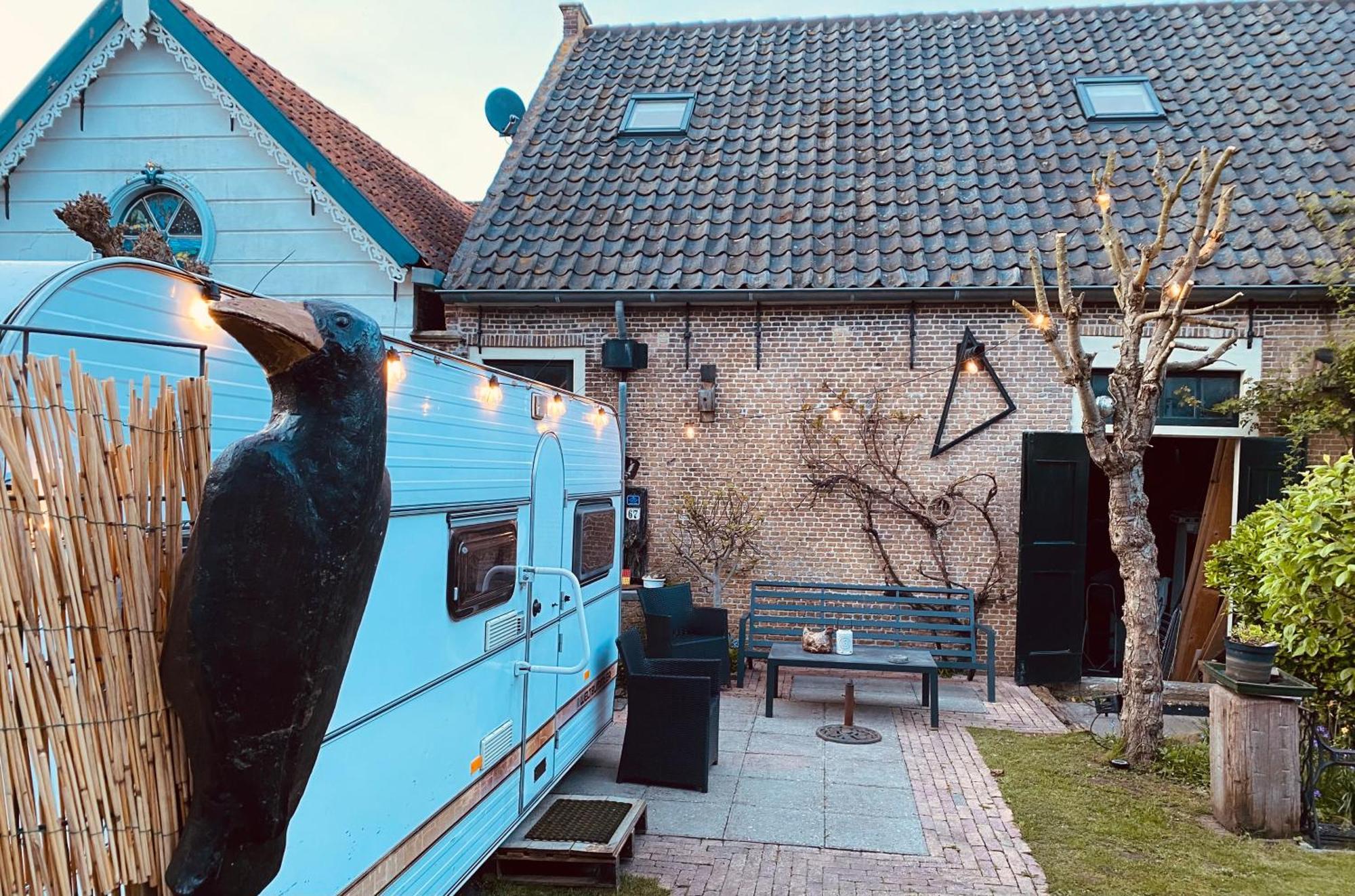 Caravan Stadstuin Goedereede Let Op De Badkamer Moet Met Andere Gasten Gedeeld Worden Екстер'єр фото